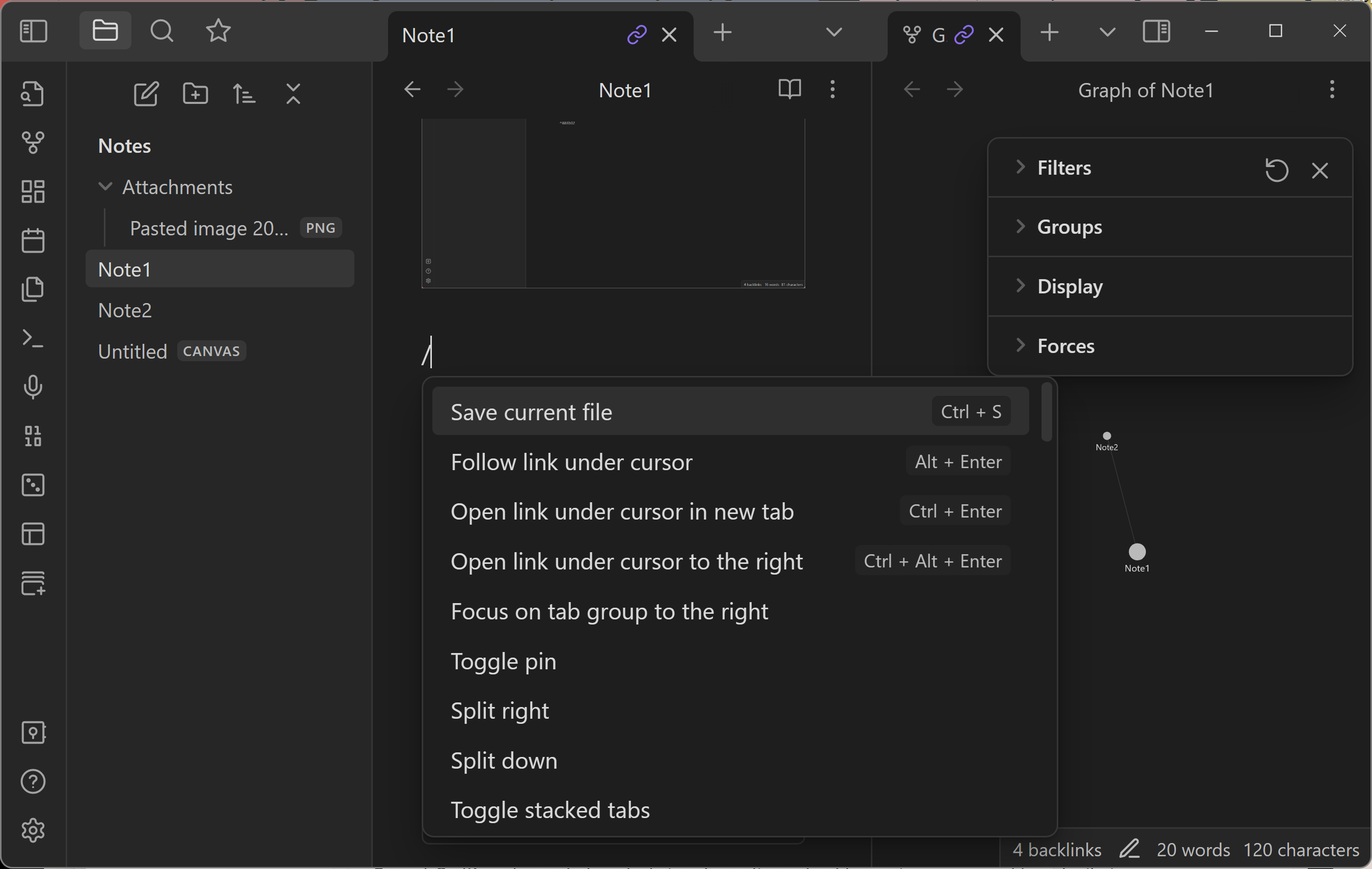 Obsidian Series 2 - Basic Settings